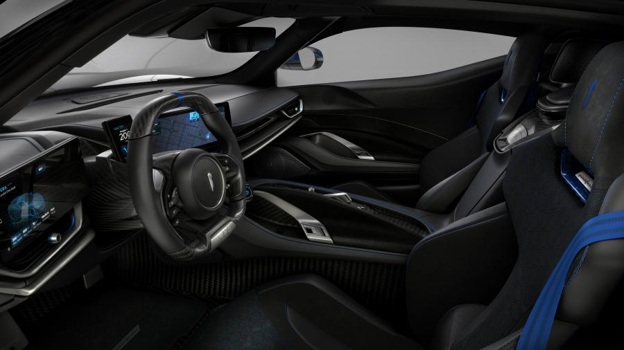 Интерьер Pininfarina Battista Anniversario 2020 года  (фото 10 из 24)